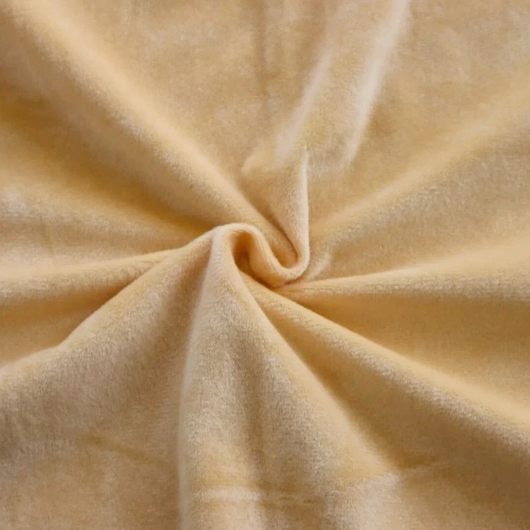 Khoom Silky Smooth Faux Super Mos Fluffy Plush Fabric